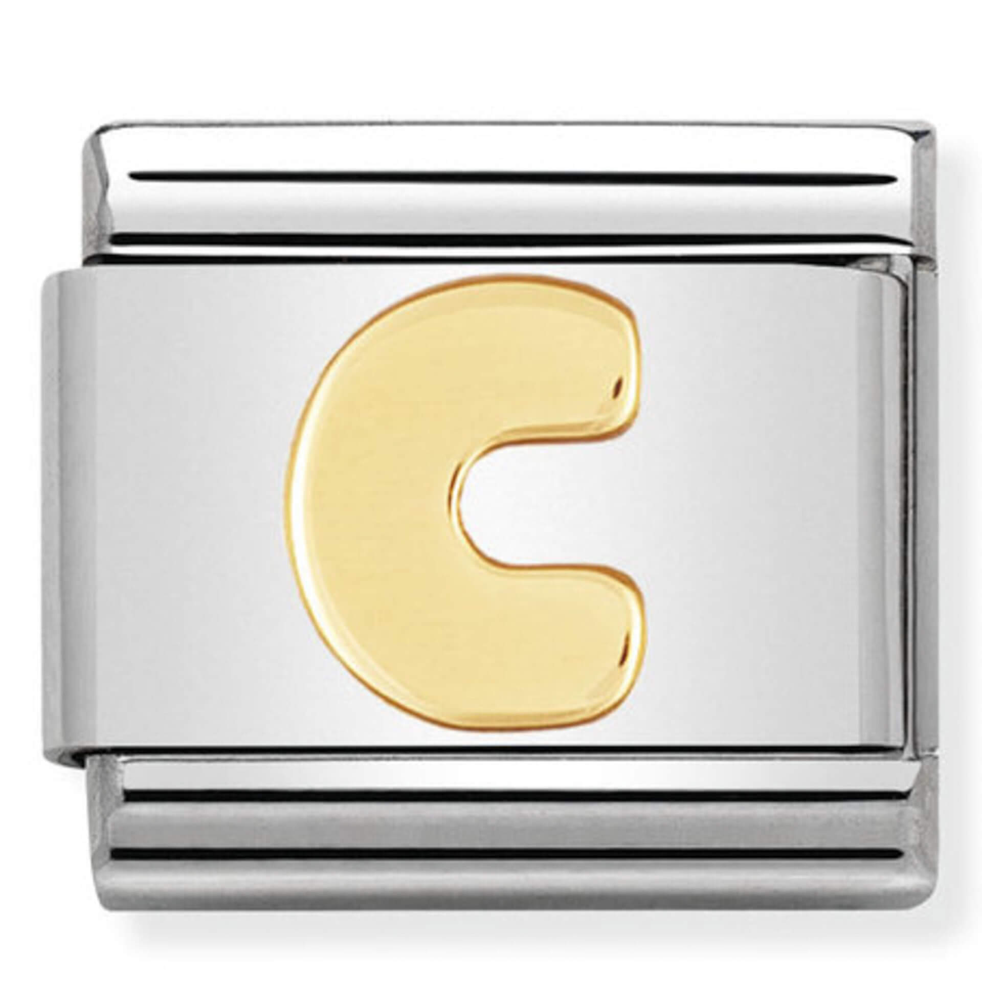 Nomination Gold Letter C