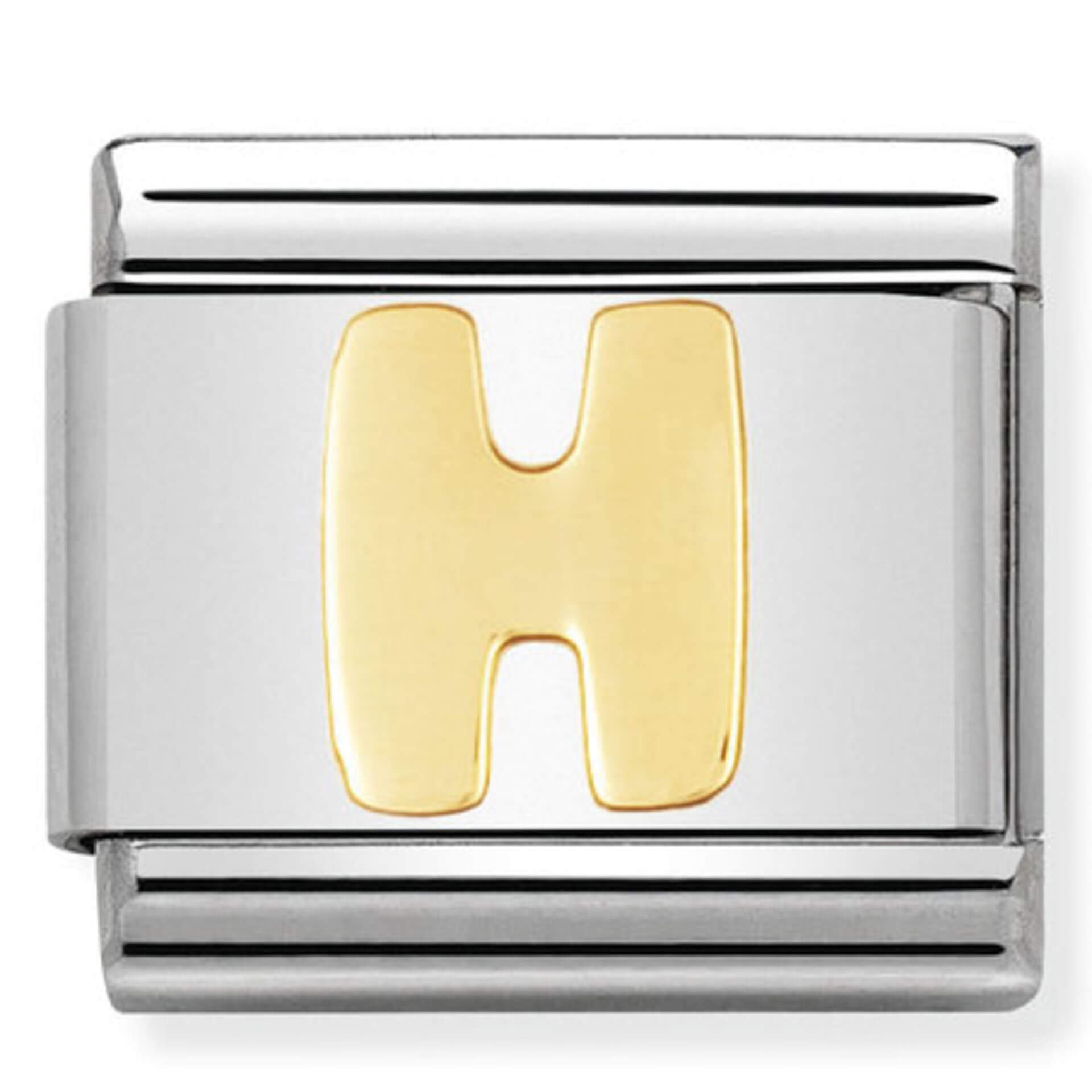 Nomination Gold Letter H