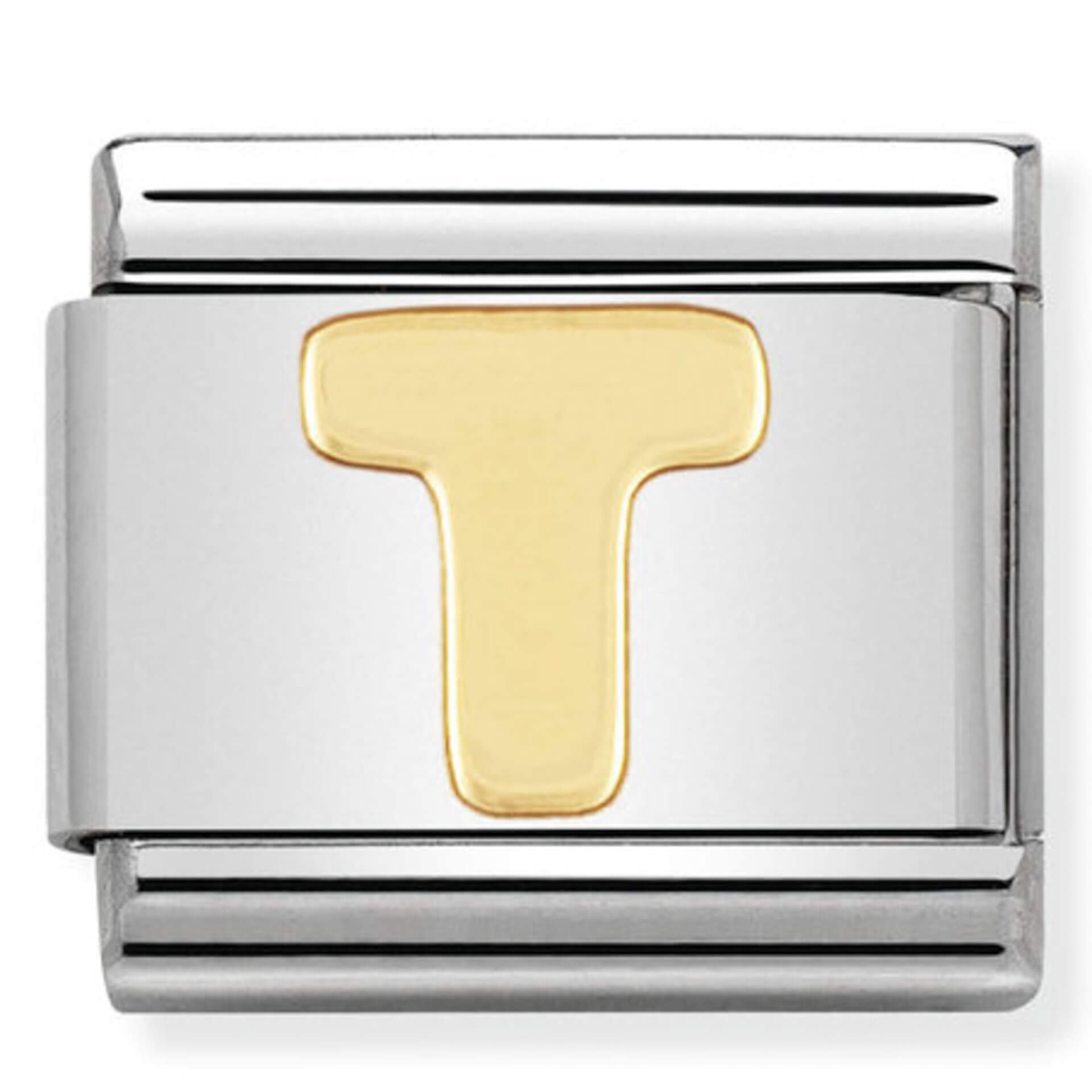 Nomination Gold Letter T