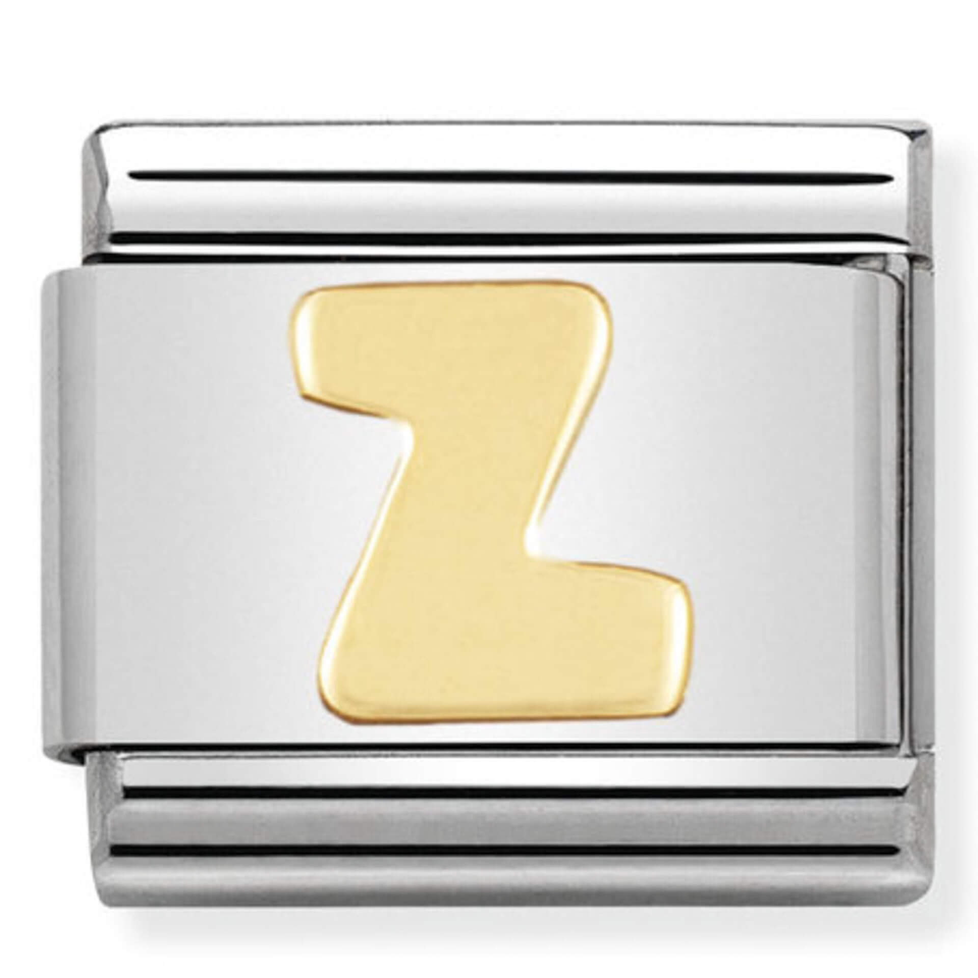 Nomination Gold Letter Z