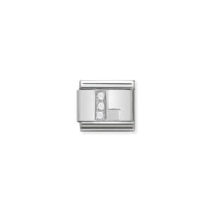Nomination Silver Letter "A"