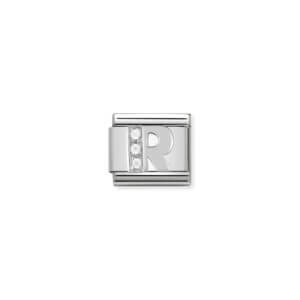 Nomination Silver Letter "A"