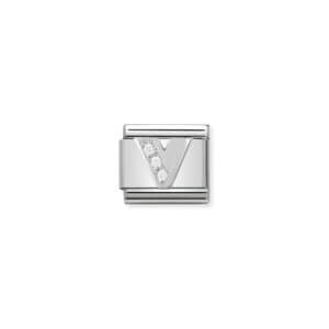 Nomination Silver Letter "A"