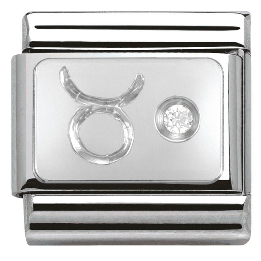 Nomination Silver Taurus Charm