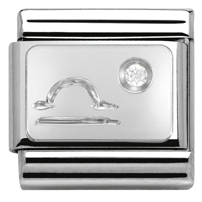 Nomination Silver Libra Charm