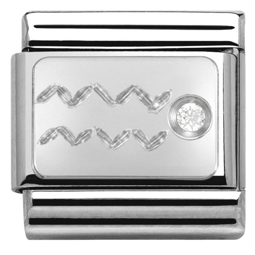 Nomination Silver Aquarius Charm