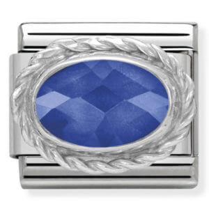 Nomination Silver Blue CZ