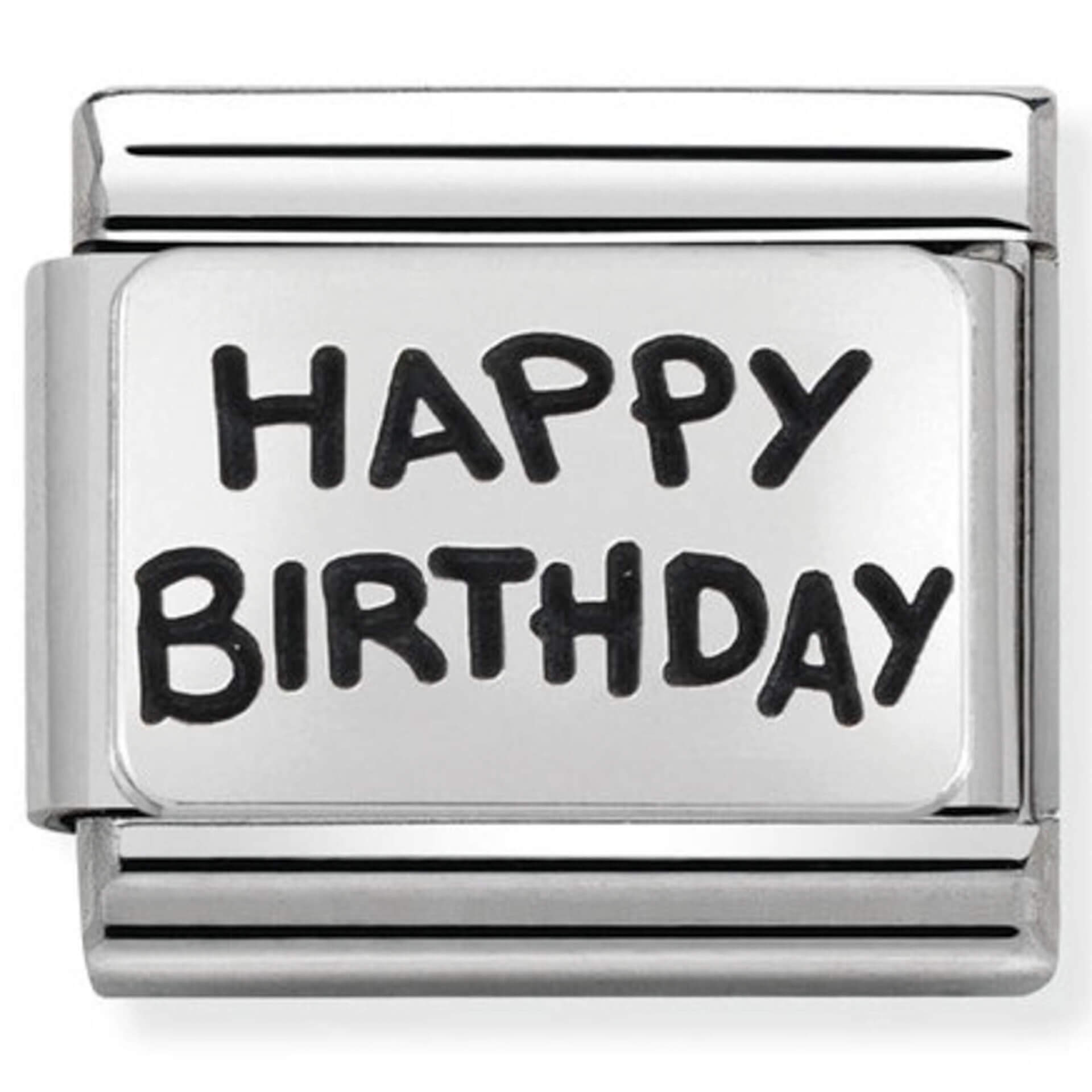 Nomination Silver Happy Birthday