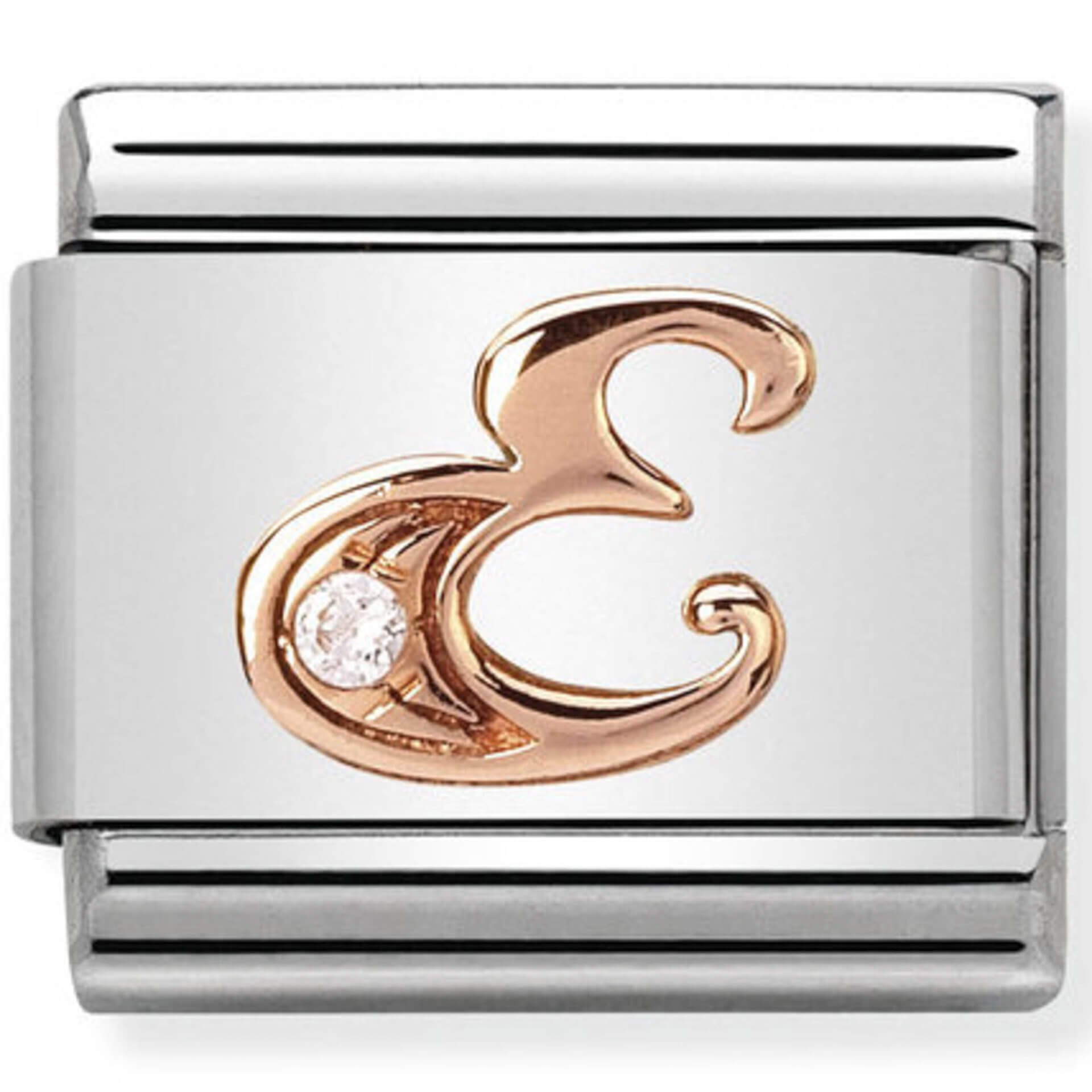 Nomination Rose Gold Letter "A"