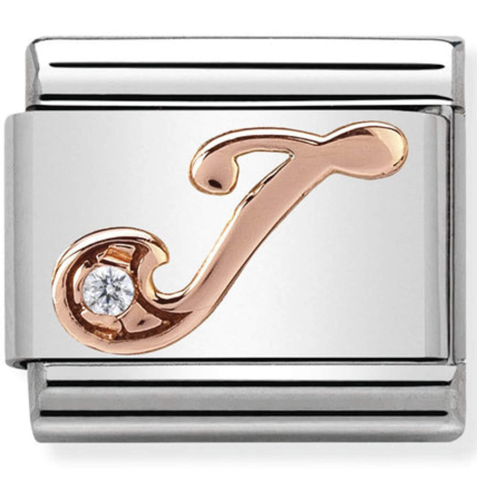 Nomination Rose Gold Letter "A"