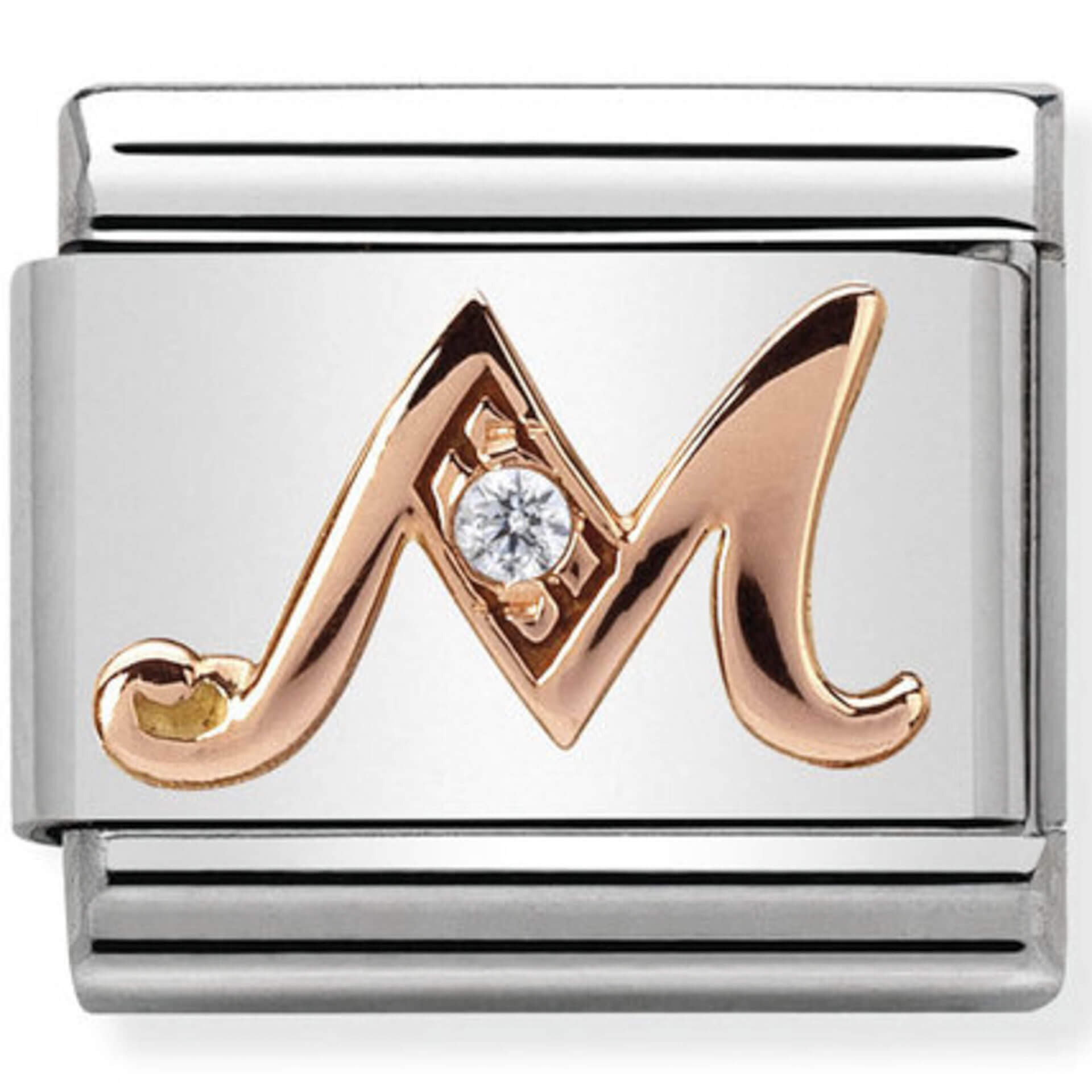 Nomination Rose Gold Letter "A"