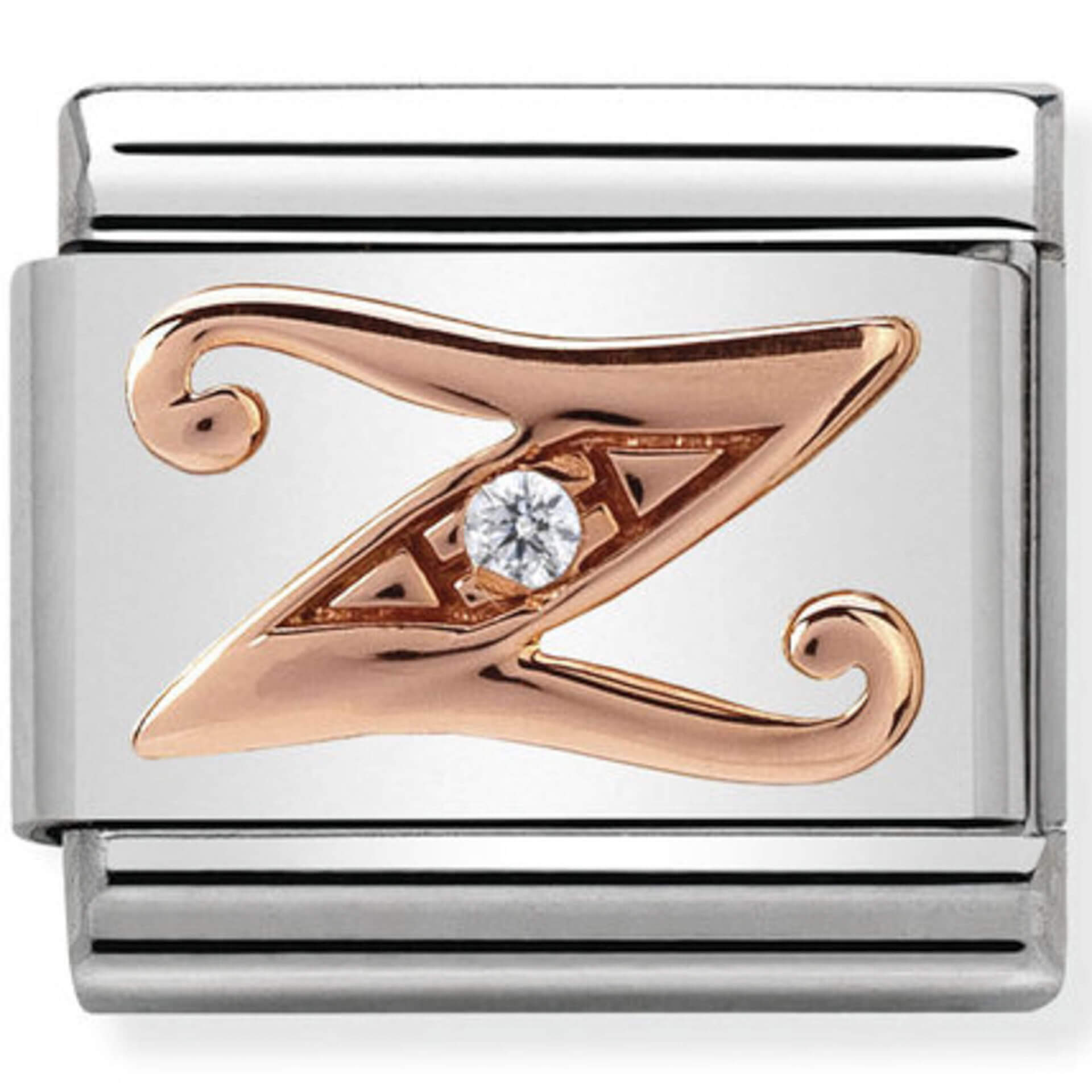 Nomination Rose Gold Letter "A"