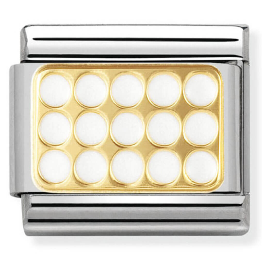 Nomination Gold White Grill