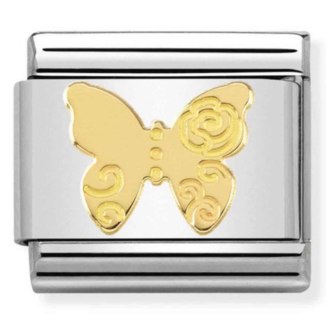 Nomination Gold Butterfly