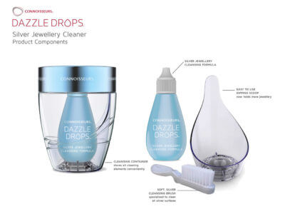 Dazzle Drops Advanced Jewellery Cleaner by Connoisseurs