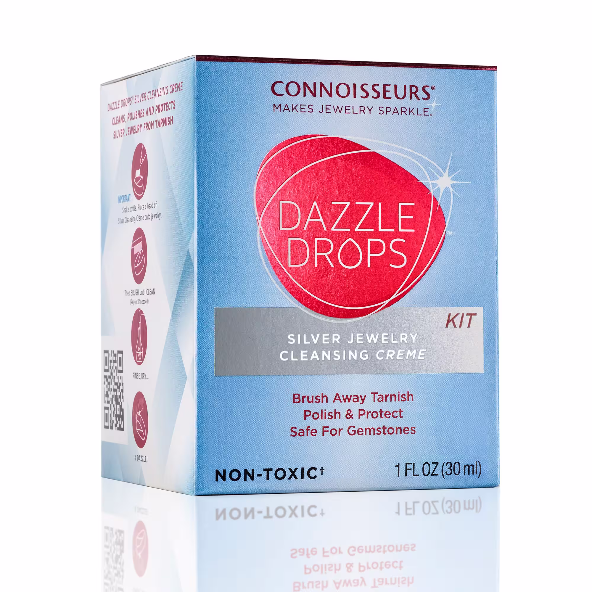 Dazzle Drops Silver Jewellery Cleaner by Connoisseurs