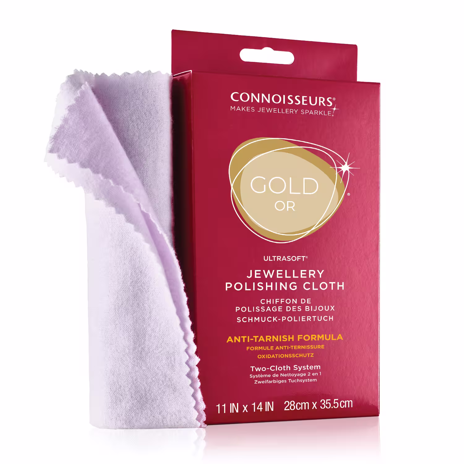 Gold Polishing Cloth by Connoisseurs