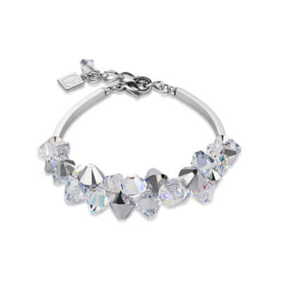 Coeur De Lion Ice Blue Crystal Necklace