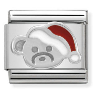 Nomination Silver Bear with Santa Hat