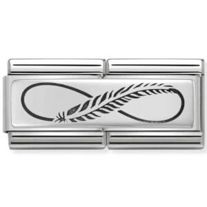 Nomination Silver Feather Infinity