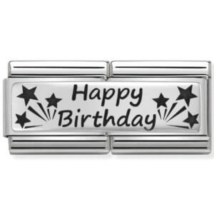 Nomination Silver Happy Birthday