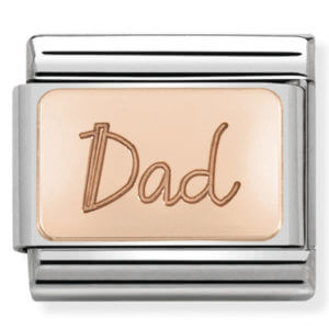 Nomination Rose Gold Dad