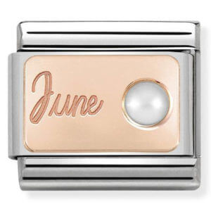 Nomination Rose Gold June - Pearl