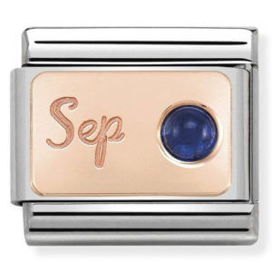 Nomination Rose Gold September - Sapphire