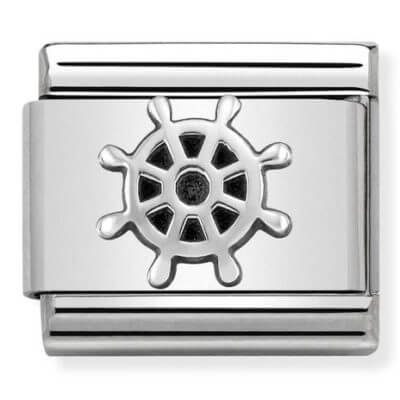 Nomination Silver Boat Wheel