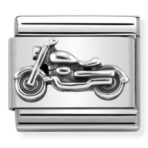 Nomination Silver Vintage Bike
