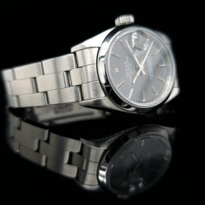 1995 Rolex – Oyster Perpetual Date 26, Dark Rhodium Dial on Oyster bracelet - Box Only
