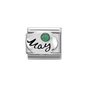 Nomination Silver February Amethyst Charm