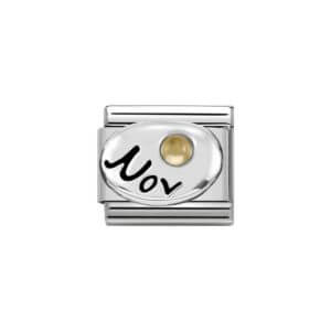 Nomination Silver February Amethyst Charm