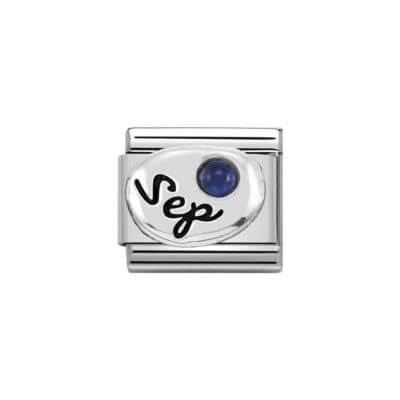 Nomination September Sapphire Charm