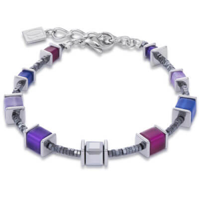 Couer De Lion Purple Blue Bracelet