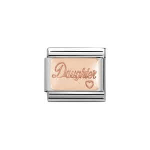 Nomination Rose Gold Daughter Charm