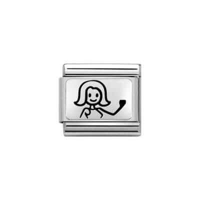 Nomination Silver Little Boy Charm