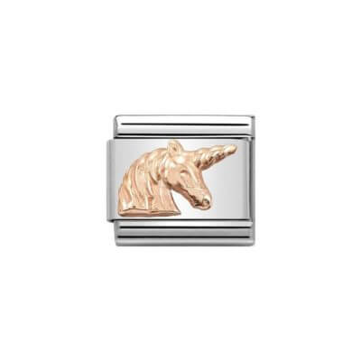Nomination Rose Gold Unicorn Charm